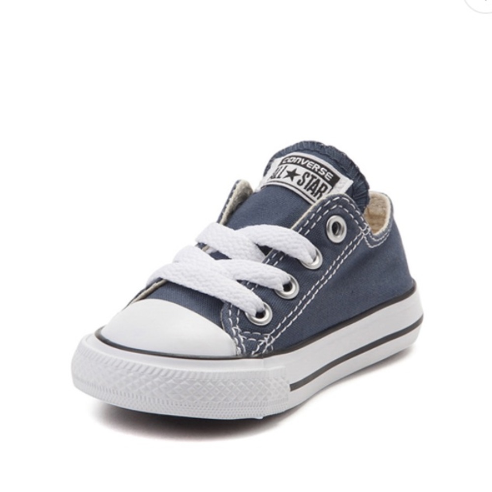 Converse Chuck Taylor All Star Lo Sneaker - Baby / Toddler - Navy GENTLY USED